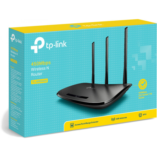 Фото - Маршрутизатор інтернет WiFi4 TP-Link TL-WR940N