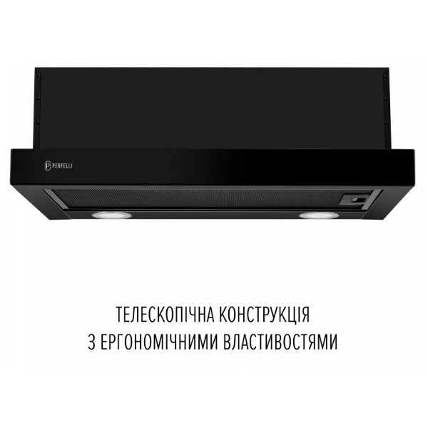 Фото - Вытяжка встраиваемая Perfelli TL 6822 BL 1200 LED