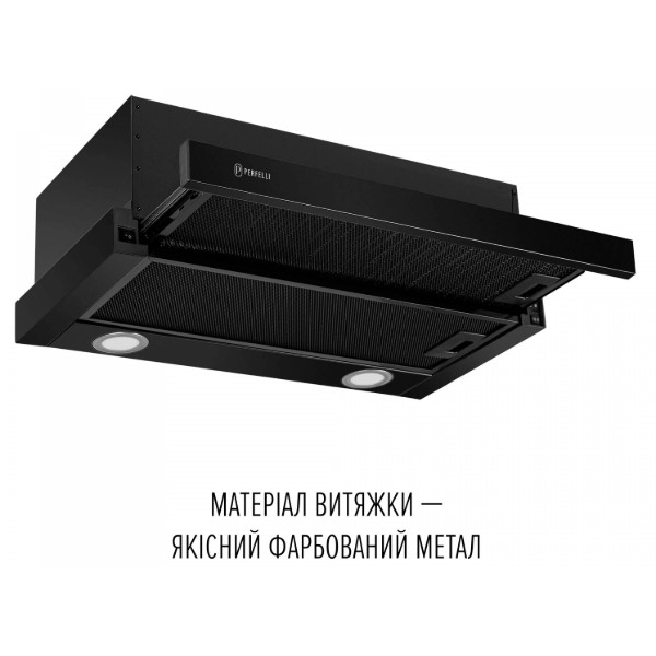 Фото - Вытяжка встраиваемая Perfelli TL 6822 BL 1200 LED