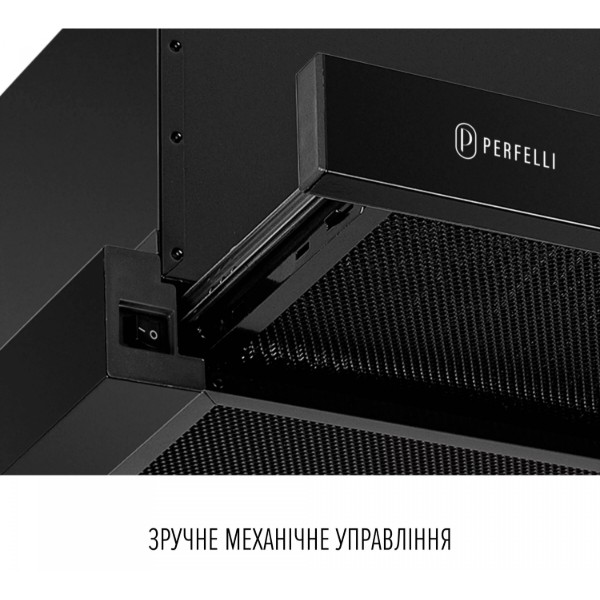 Фото - Вытяжка встраиваемая Perfelli TL 6822 BL 1200 LED