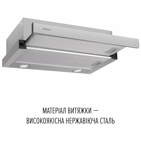 Фото - Вытяжка встраиваемая Perfelli TL 6822 I 1200 LED