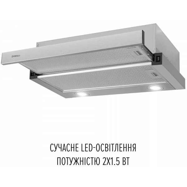 Фото - Вытяжка встраиваемая Perfelli TL 6822 I 1200 LED