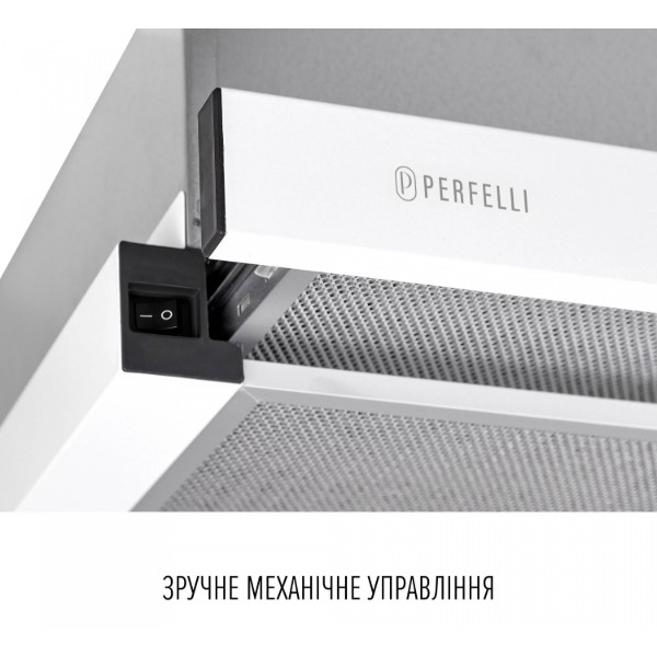 Фото - Витяжка вбудована Perfelli TL 6822 WH 1200 LED