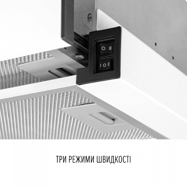 Фото - Витяжка вбудована Perfelli TL 6822 WH 1200 LED