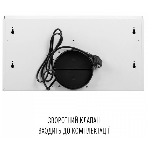 Фото - Витяжка вбудована Perfelli TL 6822 WH 1200 LED