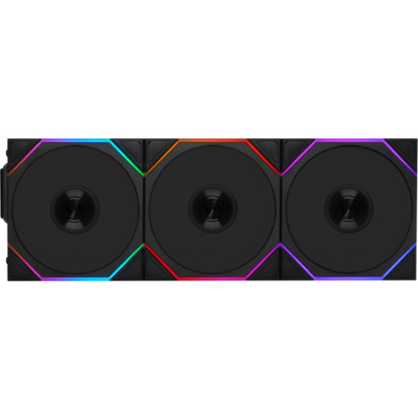 Фото - Корпусний вентилятор Lian Li Uni Fan TL WIRELESS 120-3 Black (G99.12TL1W3B.00)