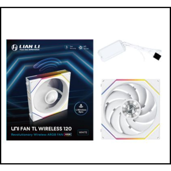 Фото - Корпусний вентилятор Lian Li Uni Fan TL WIRELESS 120-1 White (G99.12TL1W1W.00)