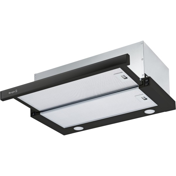 Фото - Витяжка вбудована Borgio TLF (TR) 60 Black Glass