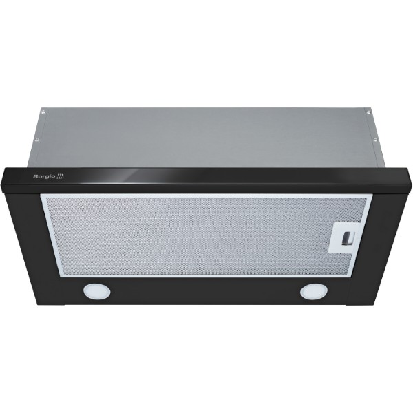 Фото - Витяжка вбудована Borgio TLF (TR) 60 Black Glass
