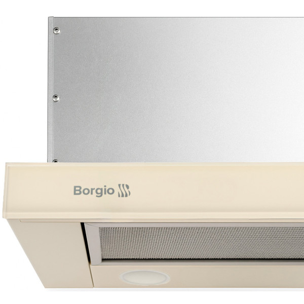 Фото - Вытяжка встраиваемая Borgio TLF (TR) 60 Ivory Glass
