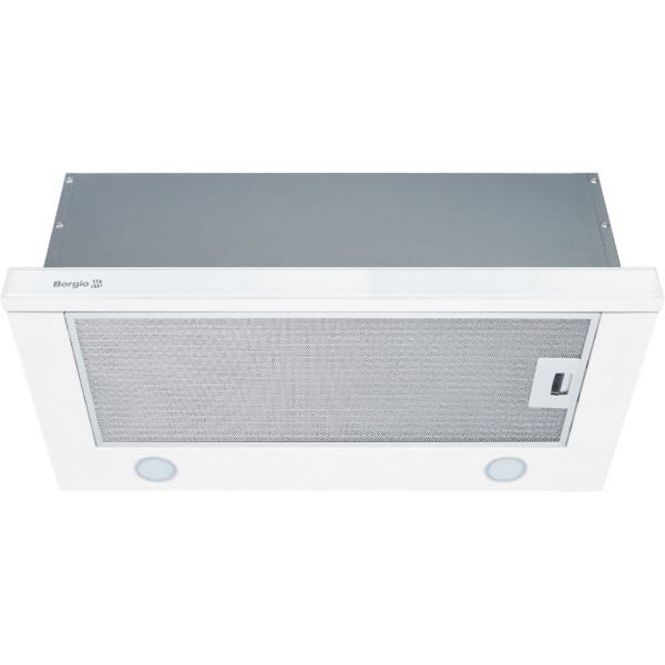 Фото - Витяжка вбудована Borgio TLF (TR) 60 White Glass