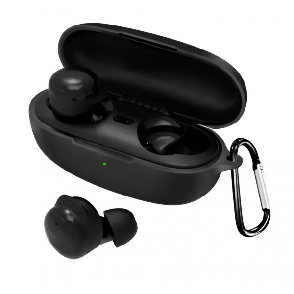 Фото - Чохол для навушників BeCover Silicon for Xiaomi QCY T17 Black (710175)