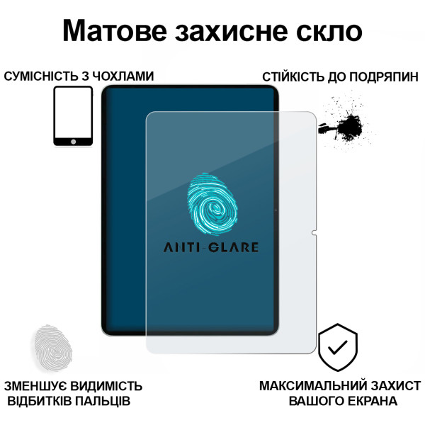 Фото - Захисне скло для планшета BeCover Matte Anti-Glare for Xiaomi Pad 7 / 7 Pro 11.2" (713449)
