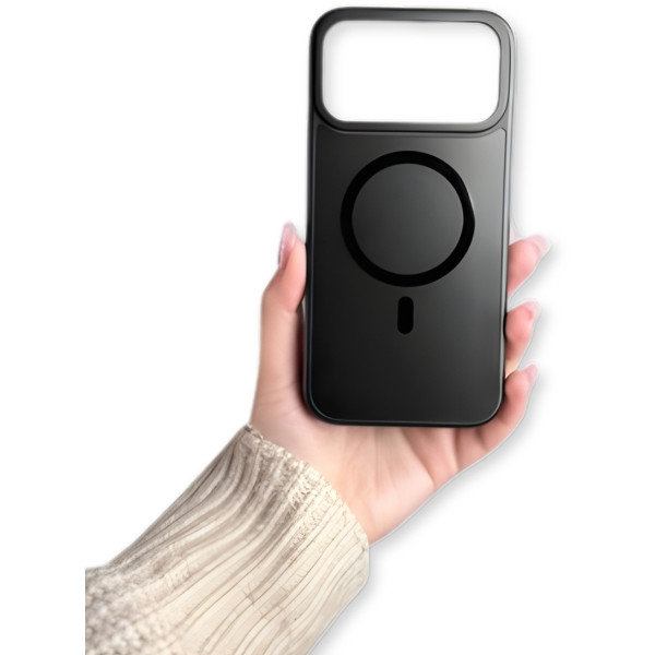 Фото - Чохол для смартфону BeCover FIBRA ArcLine Case with MagSafe for Apple iPhone 17 Pro Black (715381)