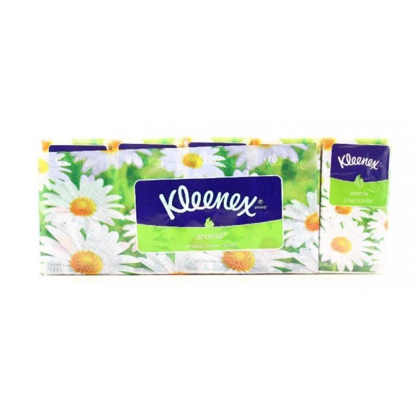 Фото - Серветки гігієнічні сухі Kleenex Ромашка 10 шт. (5901478905277)