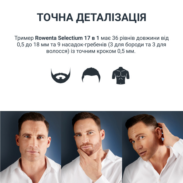 Фото - Уцінка - Тример універсальний Rowenta TN9464E0