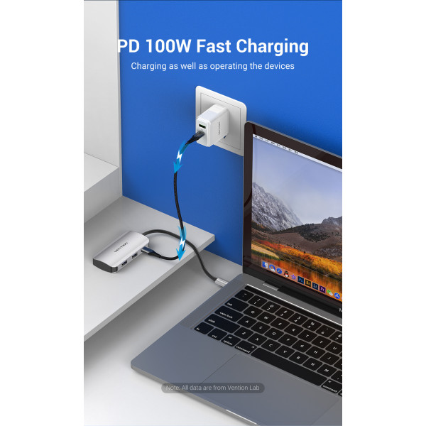 Фото - Док-станция Vention USB3.1 Type-C - USB (TNBHB)
