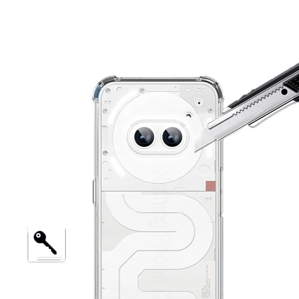 Фото - Чехол для смартфона BeCover Anti-Shock for Nothing Phone (2a) Clear (711793)