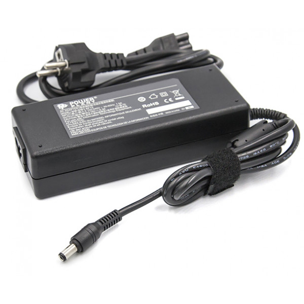 Фото - Зарядное устройство для ноутбука PowerPlant Toshiba 220V 19V 120W 6.3A (TO120F6330)