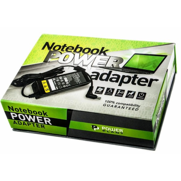 Фото - Зарядное устройство для ноутбука PowerPlant Toshiba 220V 19V 60W 3.16A (TO60F6330)