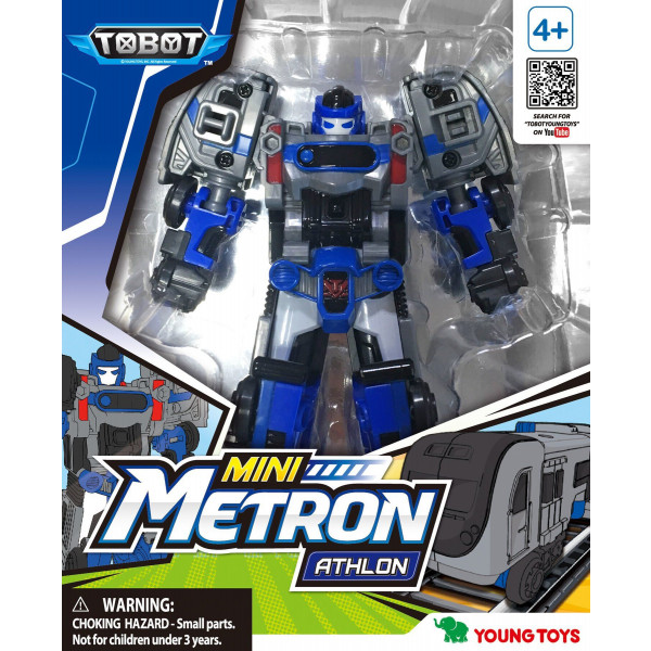 Фото - Машинка-трансформер TOBOT Атлон мини Метрон (301081)