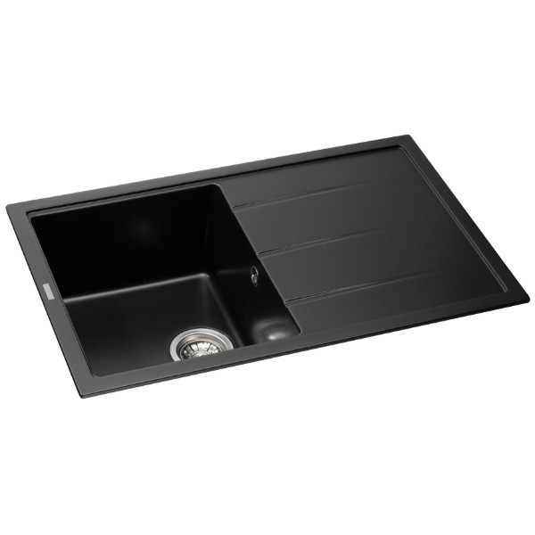 Фото - Мийка кухонна GRANADO Toledo Black Shine
