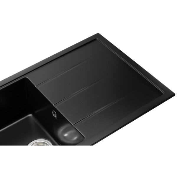 Фото - Мийка кухонна GRANADO Toledo Black Shine