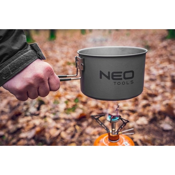 Фото - Набір посуду туристичний Neo Tools 3 в 1 (63-145)