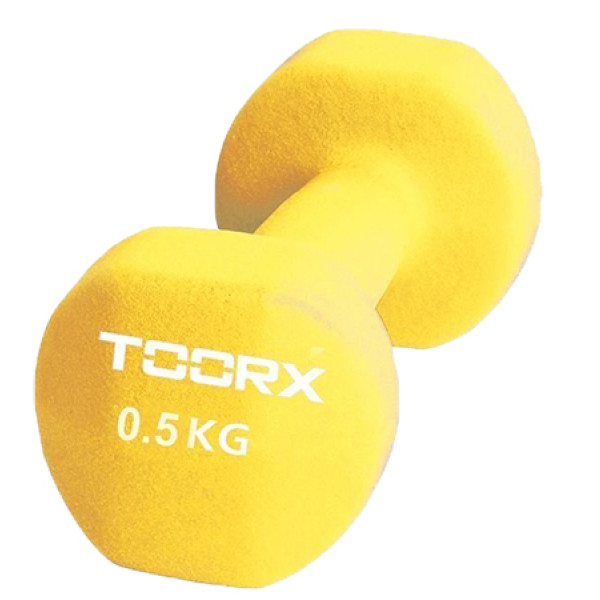 Фото - Гантель для фітнесу Toorx Vinyl 0.5 кг (MV-05)