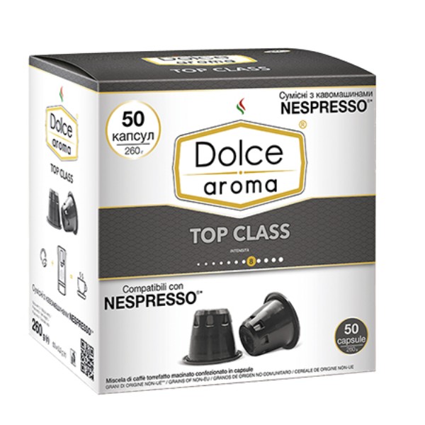 Фото - Кофе в капсулах Dolce Aroma Top Class 5.5 г х50 шт.
