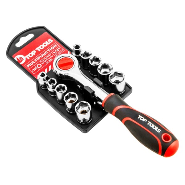 Фото - Набір торцевих ключів Top Tools 38D147 12 шт.