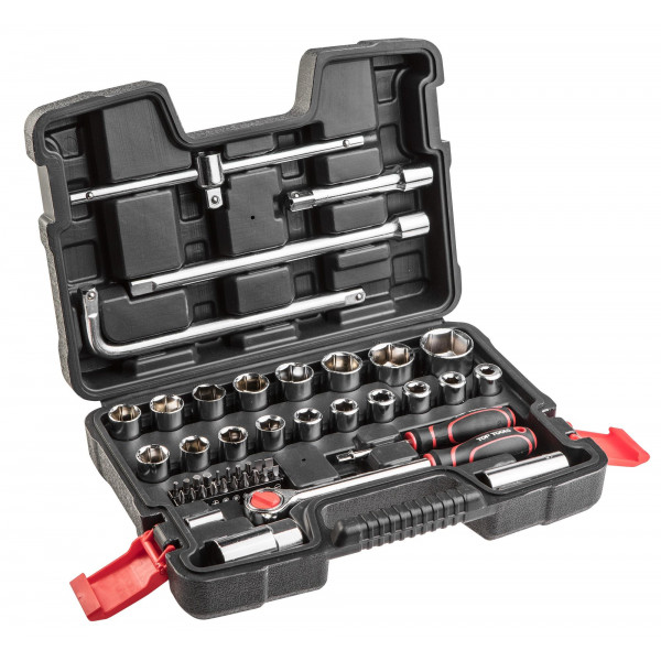 Фото - Набор торцевых головок Top Tools 38D550 47 шт.