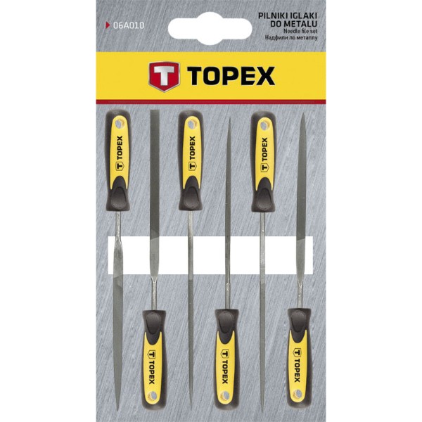 Фото - Набор надфилей TOPEX 06A010 6 шт.