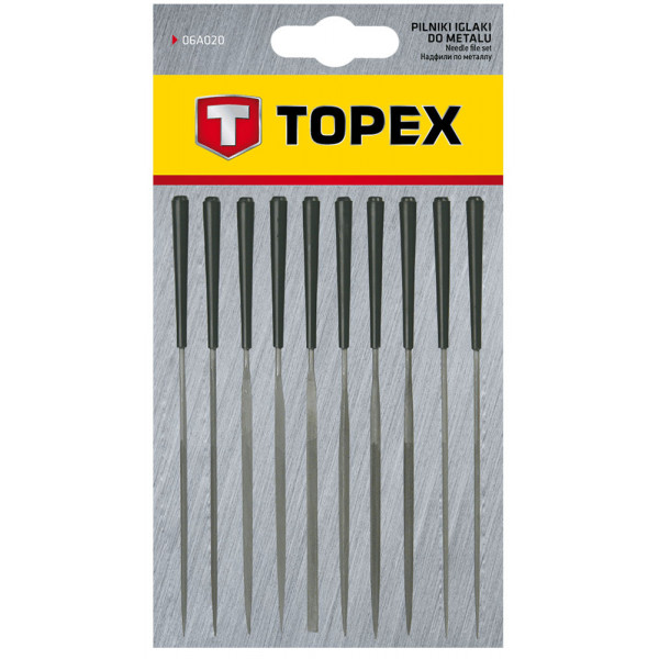 Фото - Набор надфилей TOPEX 06A015 10 шт.