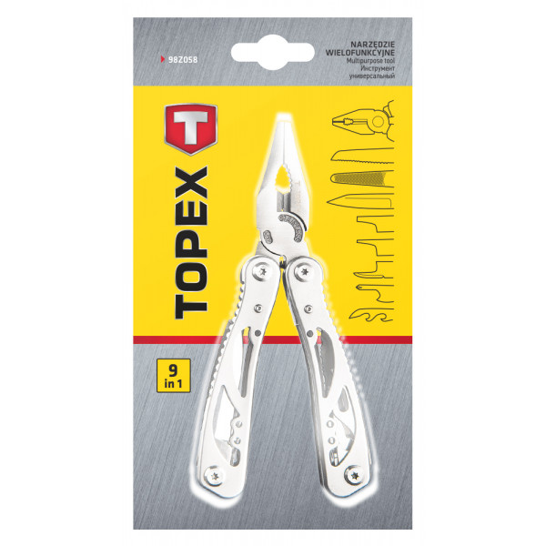 Фото - Мультитул TOPEX 98Z058
