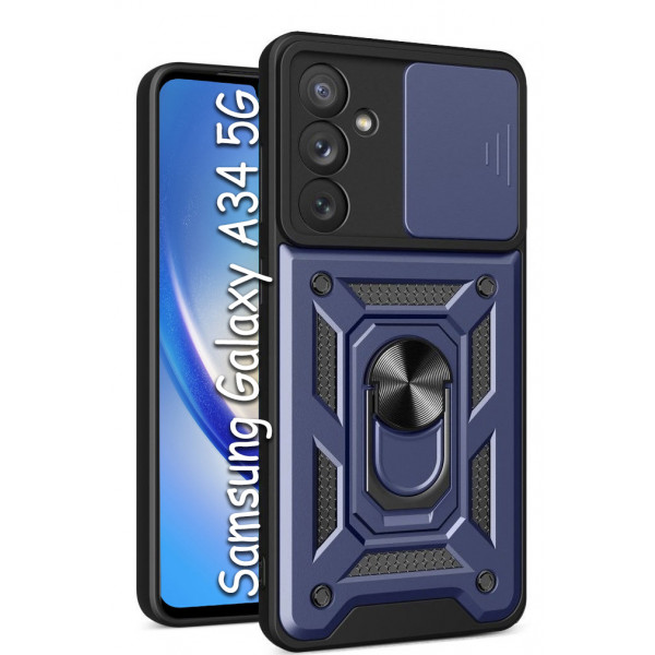 Фото - Чехол для смартфона BeCover Military for Samsung Galaxy A34 5G SM-A346 Blue (709138)