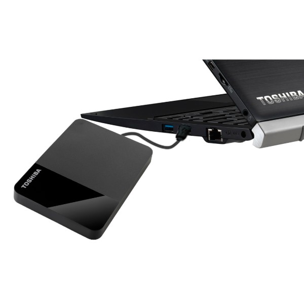 Фото - Жесткий диск внешний Toshiba Canvio Ready 4 TB USB 3.2 Gen 1 Black (HDTP340EK3CA)