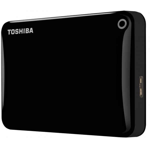 Фото - Жесткий диск внешний Toshiba Canvio Connect II 3 TB Black (HDTC830EK3CA)