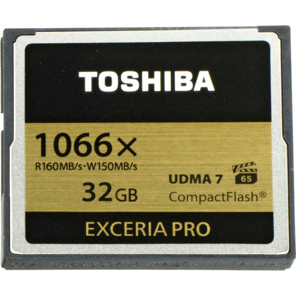 Фото - Карта пам'яті Toshiba Compact Flash 32GB (CF-032GSG(BL8)