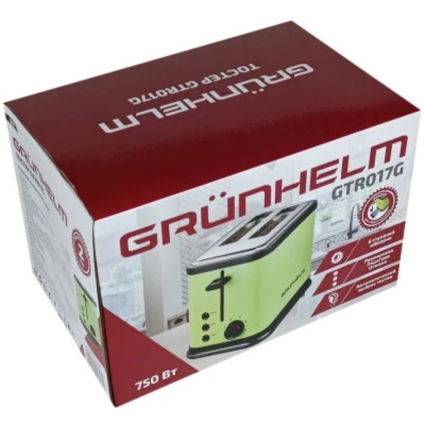 Фото - Тостер Grunhelm GTR017GY