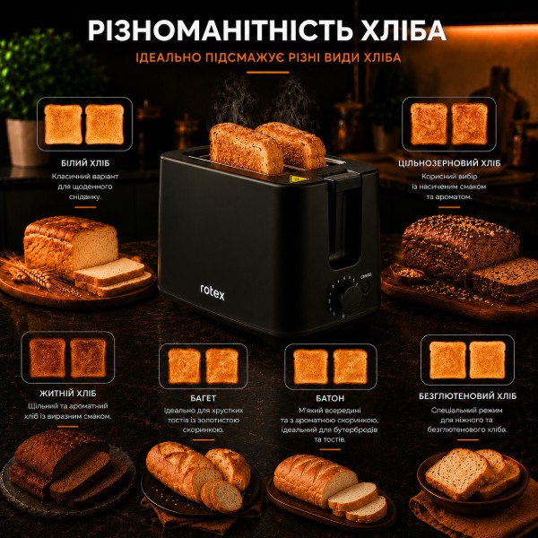 Фото - Тостер Rotex RTM115-B