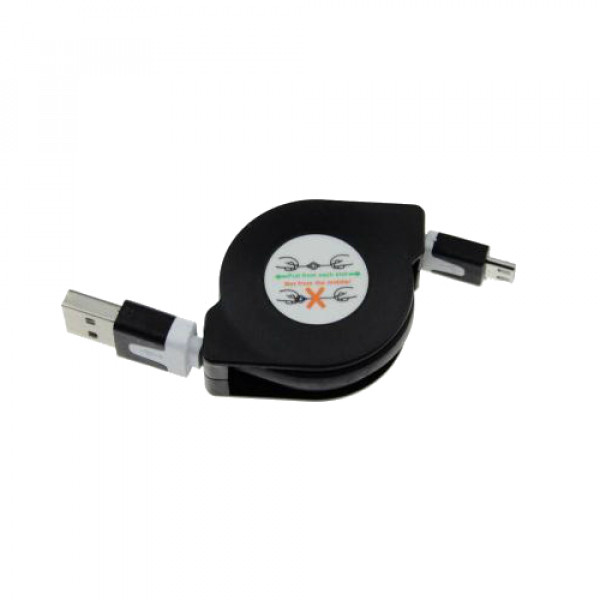 Фото - Кабель TOTO USB 2.0 AM to Micro 5P 1.0m TKX-66 Flat Black (F_55656)