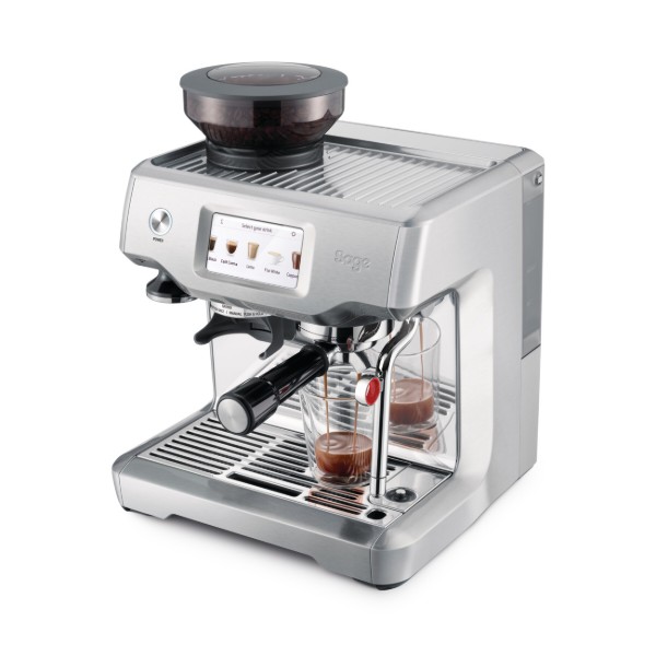 Фото - Кавоварка ріжкова Sage Barista Touch (SES880BSS4EEU1)
