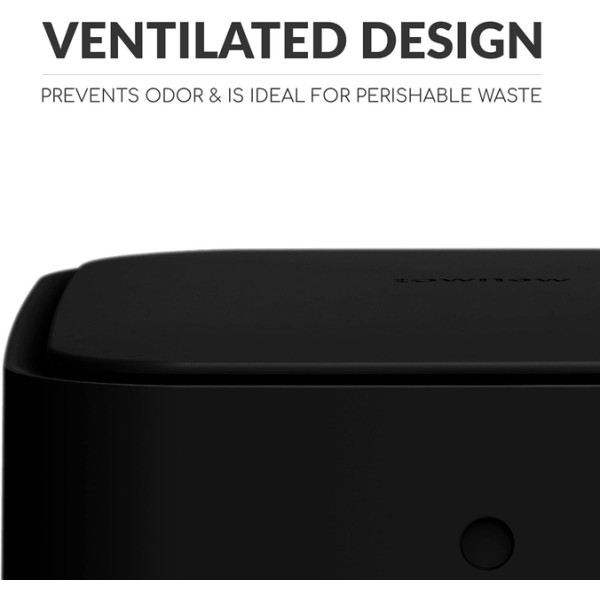 Фото - Бак для сміття TOWNEW T1S Black