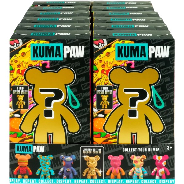 Фото - Колекційна фігурка Kuma Paw серія Гурман в асортименті (T02406-12P)