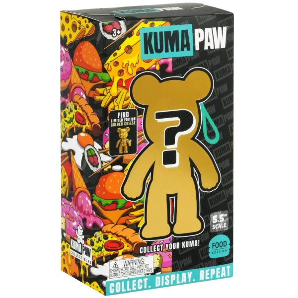 Фото - Колекційна фігурка Kuma Paw серія Гурман в асортименті (T02406-12P)