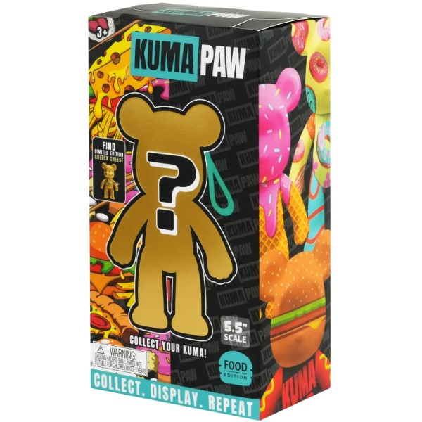 Фото - Колекційна фігурка Kuma Paw серія Гурман в асортименті (T02406-12P)