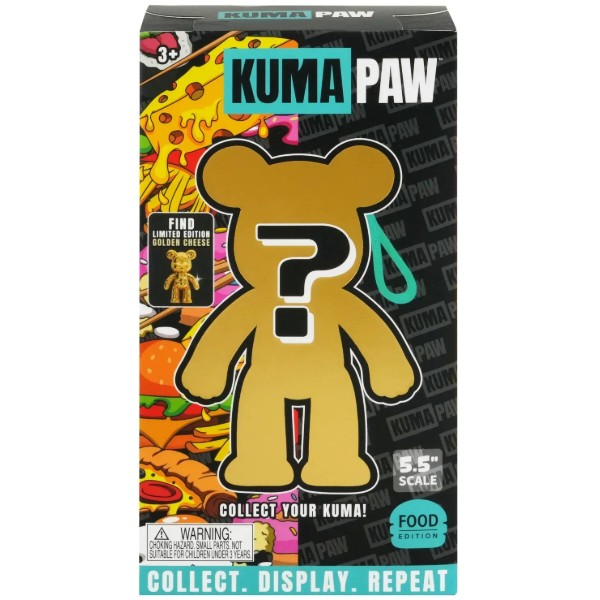 Фото - Колекційна фігурка Kuma Paw серія Гурман в асортименті (T02406-12P)