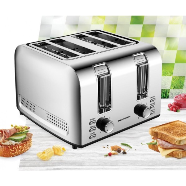 Фото - Тостер Heinner HTP-4S1500SS