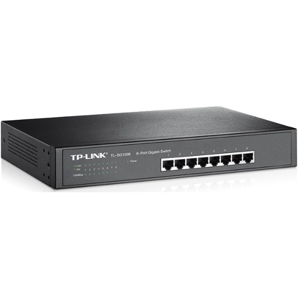 Фото - Комутатор локальної мережі (Switch) TP-LINK TL-SG1008 